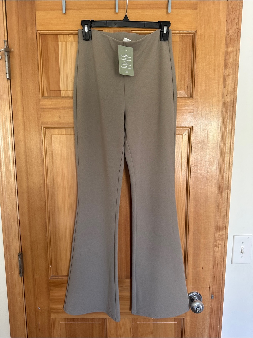 H&M Tan Flared Pants